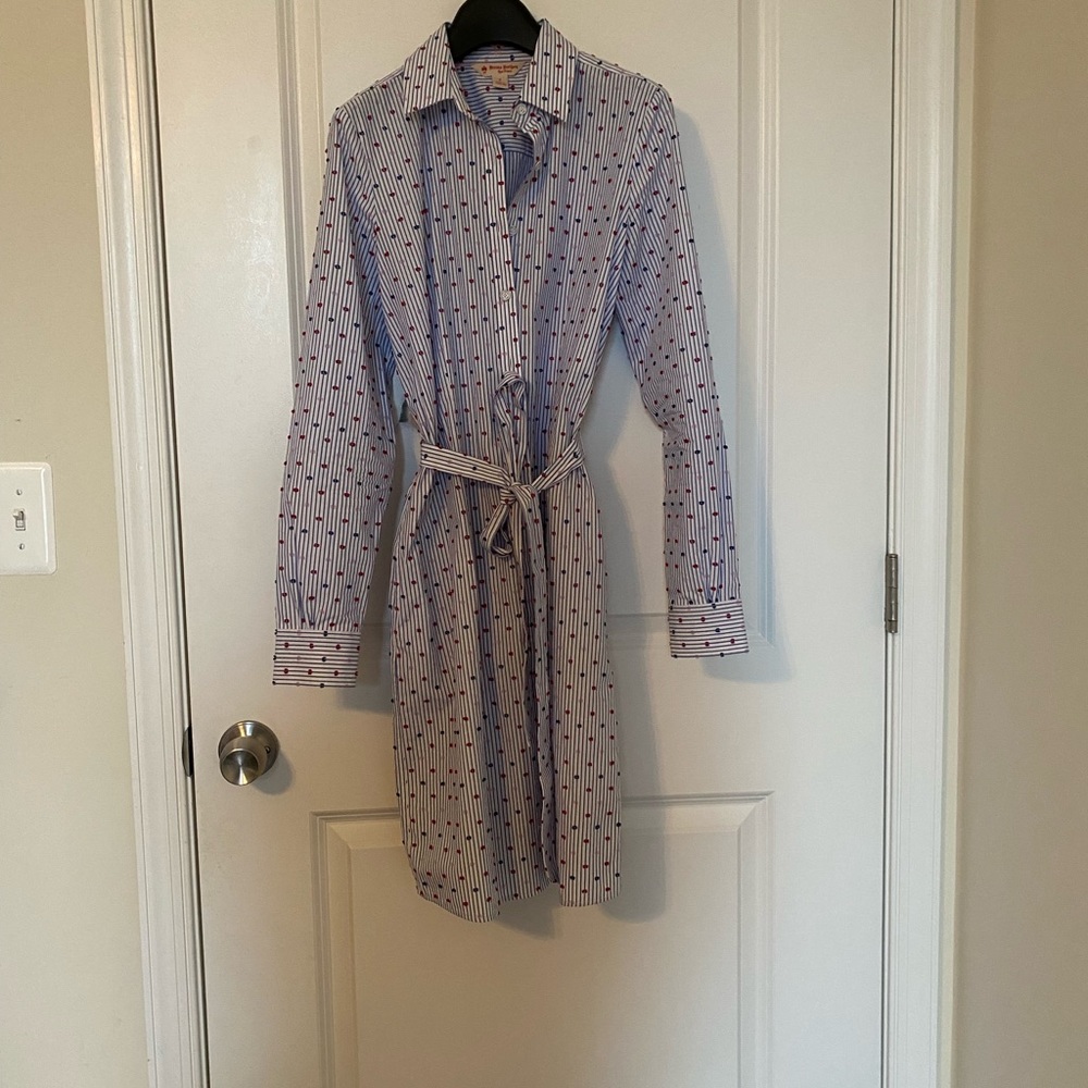 Brooks Brothers Shirt Dress  100% Cotton